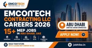 Exciting EMCOTECH Contracting LLC Careers 2026 Abu Dhabi