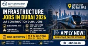 High Paying Infrastructure Jobs in Dubai 2026 L&T Construction Dubai Jobs Dubai Metro Jobs Walk-in Interview