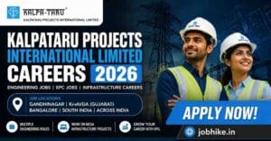 Kalpataru Projects International Limited Careers 2026 High Paying Jobs