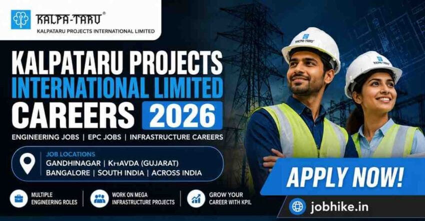 Kalpataru Projects International Limited Careers 2026 High Paying Jobs