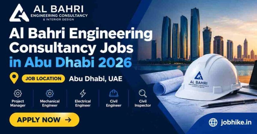 Exciting Al Bahri Engineering Consultancy Jobs 2026 dubai